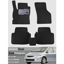Guerrino Honda Jazz Hatchback (2002-2008) Uyumlu Eva Paspas Tam Set–araca Özel,kolay Montaj