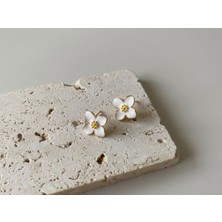 Milena Blake Çiçek Çelik Küpe, Papatya Küpe