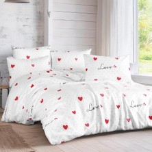 Lief Home Collection Tek Kişilik Nevresim Takımı 160X220CM | 2 Yastık Kılıfı | Lastikli Çarşaflı