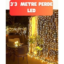 Flamex 300 LED Perde Işık – Sıcak Beyaz Dekoratif Aydınlatma