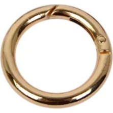 Orhan Çanta 5 Adet 2.5 cm Yaylı Halka Gold