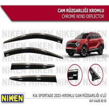 Cam Rüzgarlığı Niken Kromlu Kia Sportage 2023-> 4lü