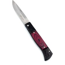 Askerlik Paketi Kamp Outdoor Alaska SDR-068 Seri Nolu Incecik Çakı 21 cm Kemer Klipsli