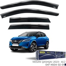 Cam Rüzgarlığı Niken Kromlu Nıssan Qashqaı 2023-> 4lü 047 NS04 02 01