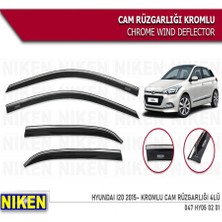 Cam Rüzgarlığı Niken Kromlu Hyundai I20 2015-2020 4lü