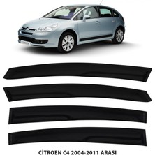 Viteksa Cam Rüzgarlığı Citroen C4 Hb 2005-2011 4lü
