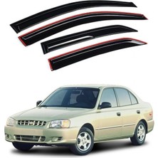 Viteksa Cam Rüzgarlığı Hyundai Accent Gls Milenyum 2000-2003 4lü