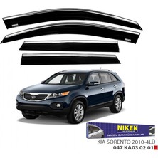Cam Rüzgarlığı Niken Kromlu Kia Sorento 2010-> 4lü