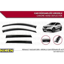 Cam Rüzgarlığı Niken Kromlu Renault Kadjar 2015 SONRASI 4lü
