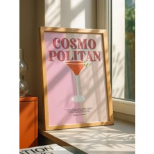 Fuart.Co Iki Ton Cosmo Dijital Baskı Poster (Çerçevesiz) Kofu