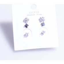Shine of Magic Jewelry Serinay Earring | Silver Küpe