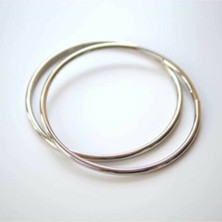 Orhan Çanta Metal Çanta Sapı 13 cm Gümüş (1 Çift)