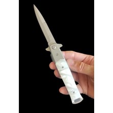 Askerlik Paketi SW-531A Swat Çakı Sedefli Beyaz 21 cm