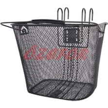 Özefor 26 Mtb Ön Sepet Demir Siyah [askı Kancalı]