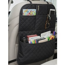 Beylini 2 Adet 4 Cepli Araç Koltuk Arkası Organizeri Toz Suya Dayanıklı Oto Koltuk Düzenleyici Araç Koltuk Koruyucu 45X65 cm