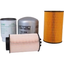 Kıt 816 Filtorq Filtre Motor Kiti Man TGA(L5096,F7026,F6386,AD206)