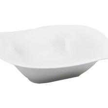 Porland Leaf Beyaz Kase 38CM