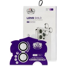 Vintessy iPhone 16 Bilvis Titan Kamera Lens - GÜMÜŞ-(5796) - MKR2313-9191