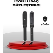 Genel Tedarik Iyonlu Saç Düzleştirici Tarak Hızlı Isınma ve Ayarlanabilir Isı - EMTHBA6161-4295