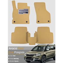 Guerrino Skoda Yeti (2009-2017) Uyumlu Eva Paspas Tam Set–oto Paspas,araca Özel,kolay Montaj
