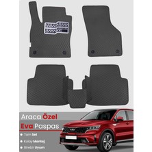 Guerrino Kia Sorento 7 Kişilik (2015-2021) Uyumlu Eva Paspas Tam Set–araca Özel,kolay Montaj,su Geçirmez