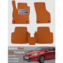 Guerrino Toyota Auris (2006-2012) Uyumlu Eva Paspas Tam Set–oto Paspas,araca Özel,kolay Montaj