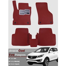 Guerrino Kia Sportage (2010-2015) Uyumlu Eva Paspas Tam Set–araca Özel,kolay Montaj,su Geçirmez