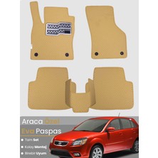 Guerrino Kia Rio Hatchback (2005-2011) Uyumlu Eva Paspas Tam Set–araca Özel,kolay Montaj,su Geçirmez