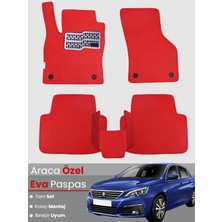 Guerrino Peugeot 308 (2013-2022) Uyumlu Eva Paspas Tam Set–araca Özel,oto Paspas,kolay Montaj