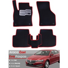 Guerrino Skoda Super B (2015-2023) Uyumlu Eva Paspas Tam Set–oto Paspas,araca Özel,kolay Montaj