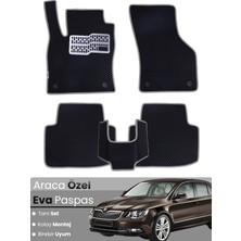 Guerrino Skoda Superb (2008-2015) Uyumlu Eva Paspas Tam Set–oto Paspas,araca Özel,kolay Montaj