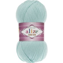 Alize Coton Gold (1 Adet) 522 Mint Yeşi,li El Örgü Ipliği