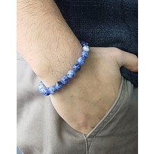 Severdoğaltaş Sodalit Taşından Bileklik