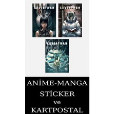 Athica Yayınları Leviathan 1-2-3 Manga Seti (3 Kitap) / Anime-Manga Sticker ve Kartpostal Hediye