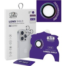 Khayra iPhone 16E Bilvis Titan Kamera Lens - Rainbow