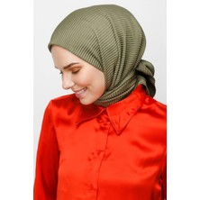 Azbey Pilise Eşarp Soft Yeşil