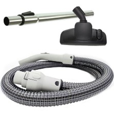 Süppürge Arçelik Ile Uyumlu S 6880 Pys Süpürge Çelik Telli Alternatif Hortumu Seti -Tutma Sapı Kumandalı Değildir