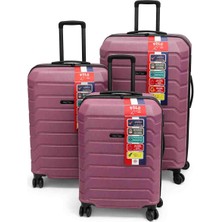 Polo Horse 603 Küçük Orta ve Büyük Boy 3 Lü Valiz