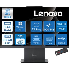 Lenovo Ideacentre Aıo 24IRH9 Intel Core I7-13620H 4.9ghz 16GB Ddr5 512GB SSD 23.8" Fhd (1920X1080) IPS 250NITS 100Hz 99% Srgb WIN11PRO All-In-One Bilgisayar F0HN00E6TRP02+ZETTAÇANTA