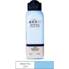 Artdeco 140 ml Bebek Mavi Akrilik Boya 3679 Modeli Sanatsal Projeler İçin Özel Renk