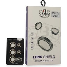 Genel Tedarik Samsung Galaxy S24 Ultra Bilvis Titan Kamera Lens - GOLD-(5796) - EMTHBA1233-8023