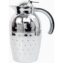 Roomours Pioneer Dot Silver Termos 1 Litre