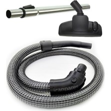 Süppürge Arçelik Ile Uyumlu Mite Buster Elektrikli Süpürge Çelik Telli Hortumu Emici Yer Başlığı Teleskopik Borusu G