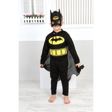 Arya Kostüm Batman Kassız Çocuk Kostümü 3-8 Yaş – Rahat Süper Kahraman Kostümü