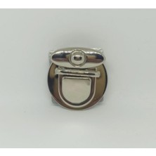 Orhan Çanta 5 Adet (Gümüş) Çanta Kilidi - Tek Noktalı Kilit