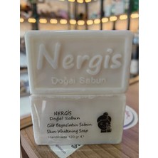 Nergis Doğal Sabun Pirinç Şifa Serisi Doğal Sabun - Cilt Beyazlatıcı ve Leke Karşıtı (1 Adet)