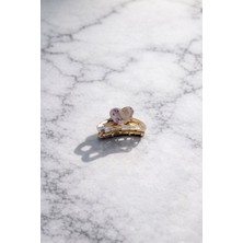 Zayora Aksesuar Metal Kalp Detay Dayanıklı Toka