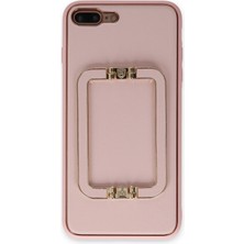 Zemira Newface Iphone 7 Plus Kılıf Coco Elit Kapak - Pembe