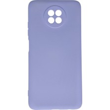 Zemira Newface Xiaomi Redmi Note 9 5g Kılıf Nano Içi Kadife Silikon - Lila