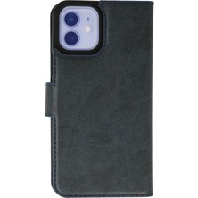 Zemira Newface Iphone 12 Kılıf Trend S Plus Kapaklı Kılıf - Lacivert